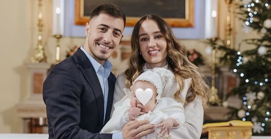 Josip Juranović raznježio javnost emotivnim prizorima s krštenja kćeri HELLO MAGAZIN CROATIA HRVATSKA