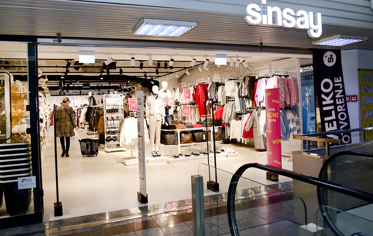 Sinsay otvorio dvije nove trgovine na području Kvarnera i Istre