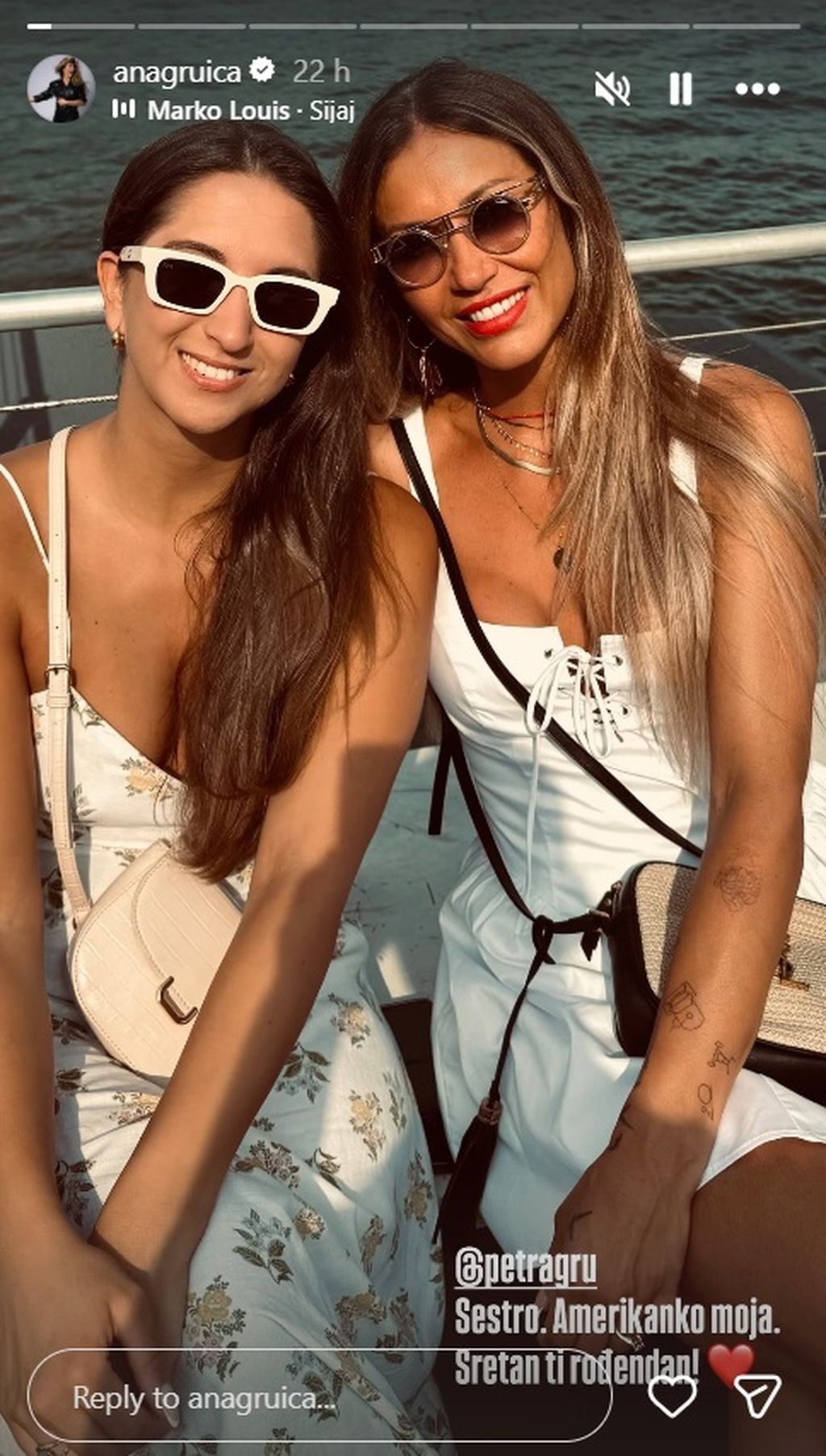 Ana Gruica Uglešić sa sestrom hello magazin croatia hrvatska