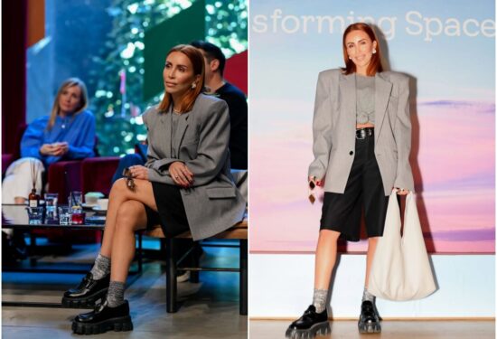 Lana Klingor Mihić oversized sivi sako