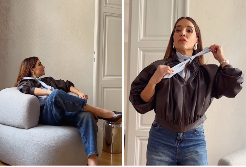 Marijana Batinić vintage jakna smeđa