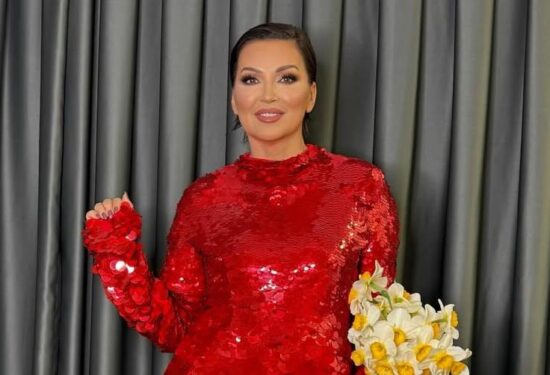 Nina Badrić zablistala u crvenoj šljokičastoj mini haljini hello magazin croatia hrvatska