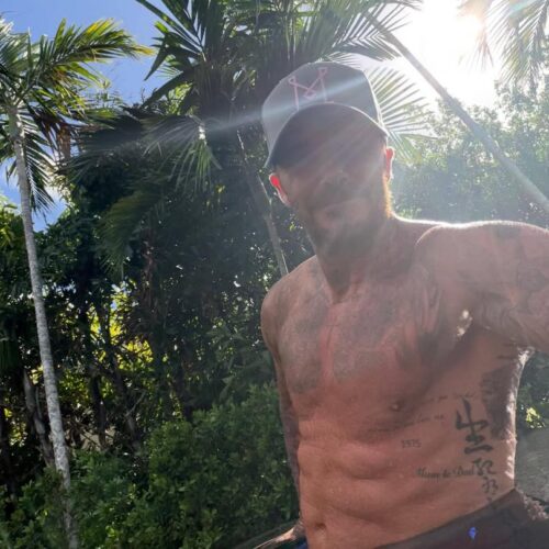 David Beckham zapalio mreže fotografijom bez majice
