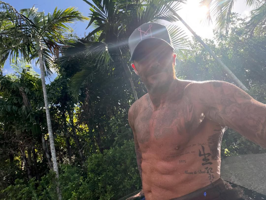 David Beckham zapalio mreže fotografijom bez majice