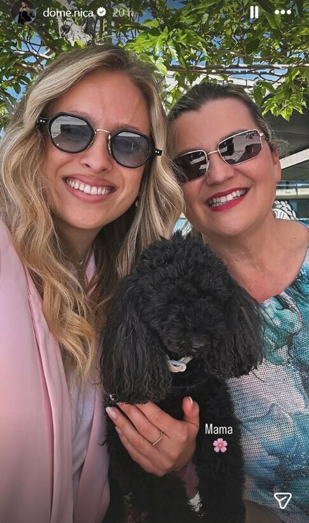 Domenica Žuvela pokazala mamu Romanu