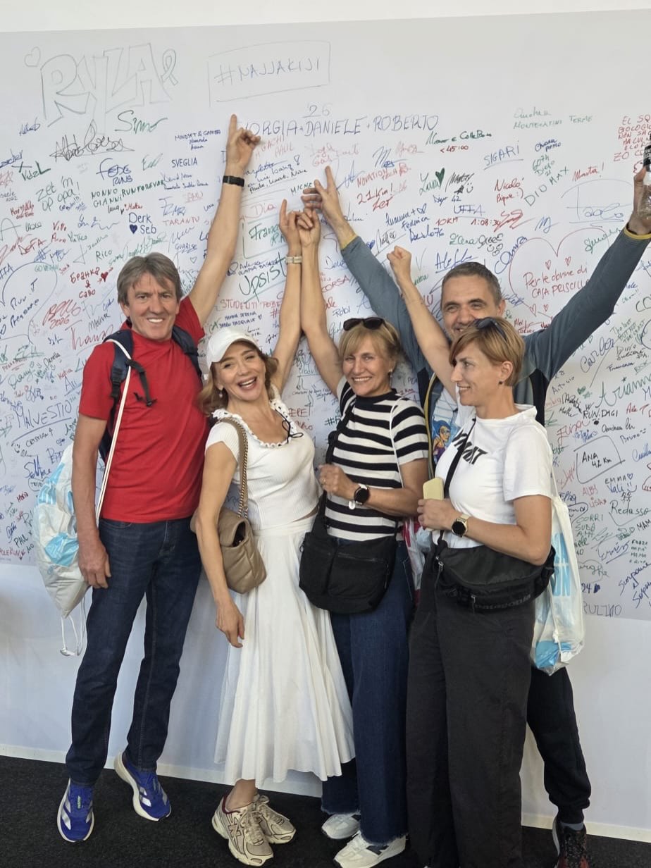 Ecija Ojdanić nakon maratona rashladila