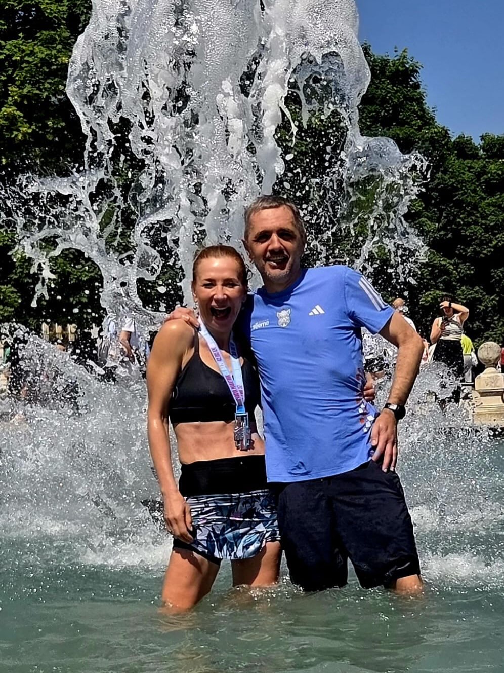 Ecija Ojdanić nakon maratona rashladila