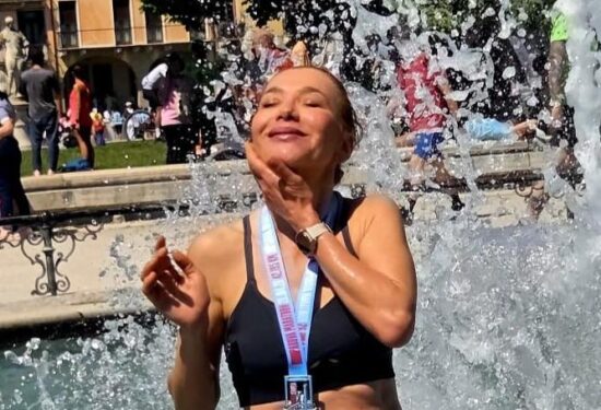 Ecija Ojdanić nakon maratona rashladila