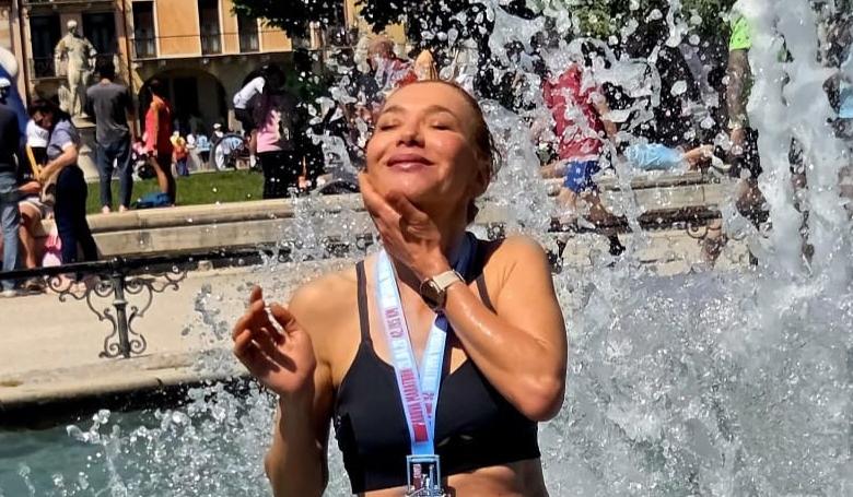 Ecija Ojdanić nakon maratona rashladila