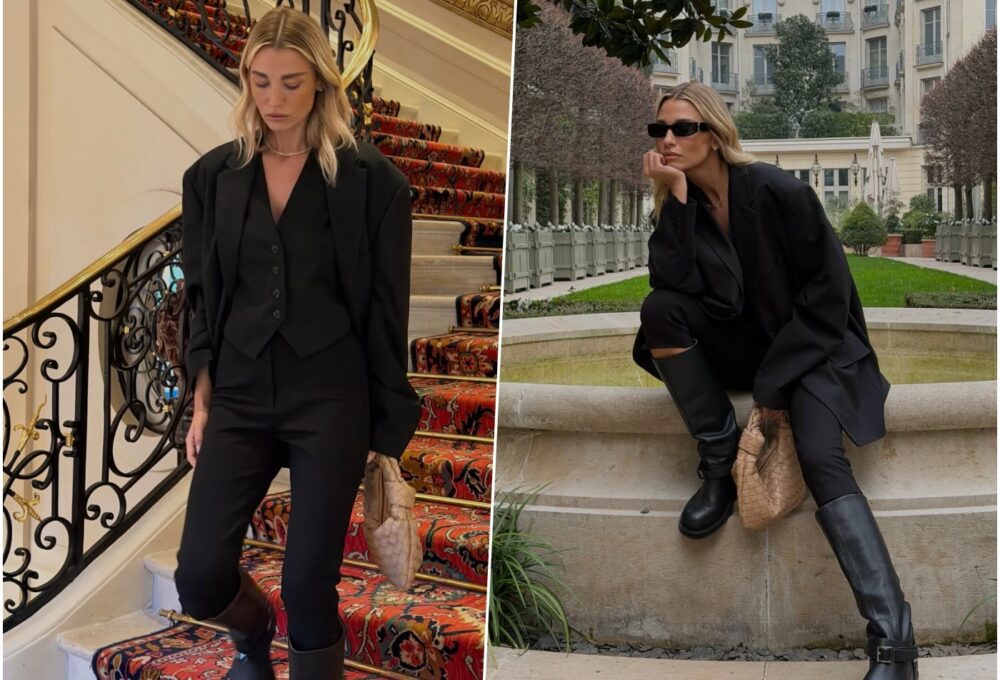 Elena Dizdar pokazuje kako all-black nikad ne izlazi iz mode