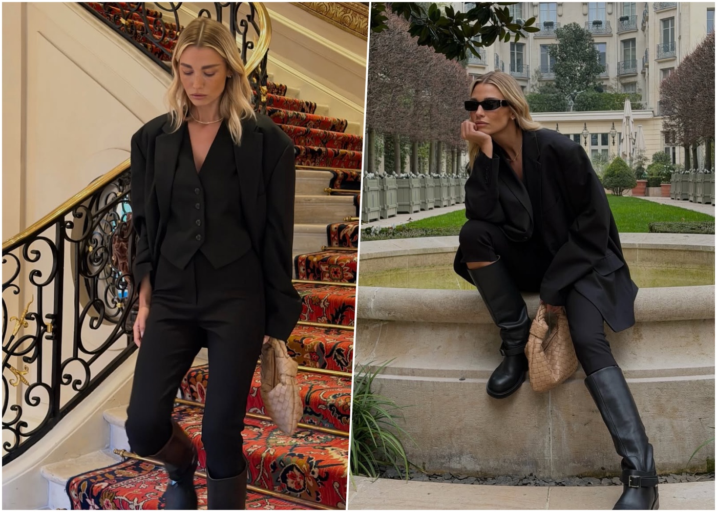 Elena Dizdar pokazuje kako all-black nikad ne izlazi iz mode