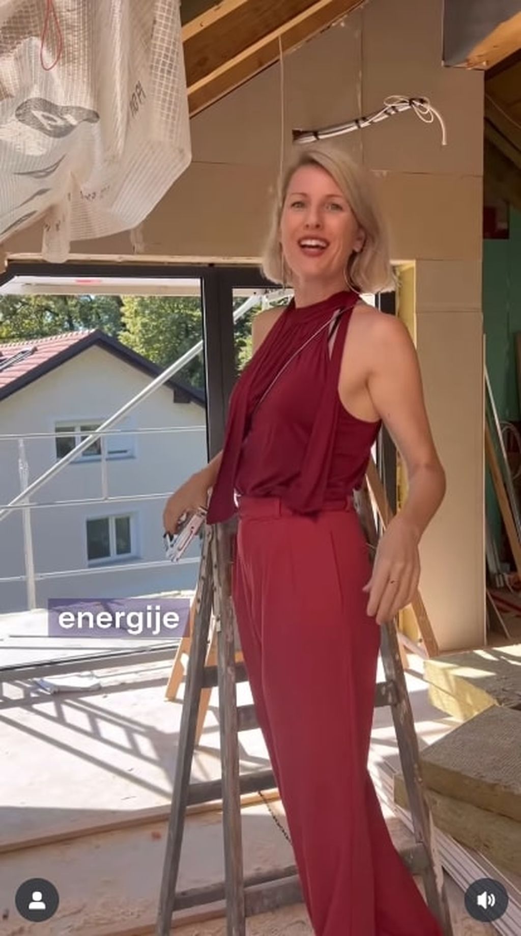 Ida Prester pokazala gradilište kuće