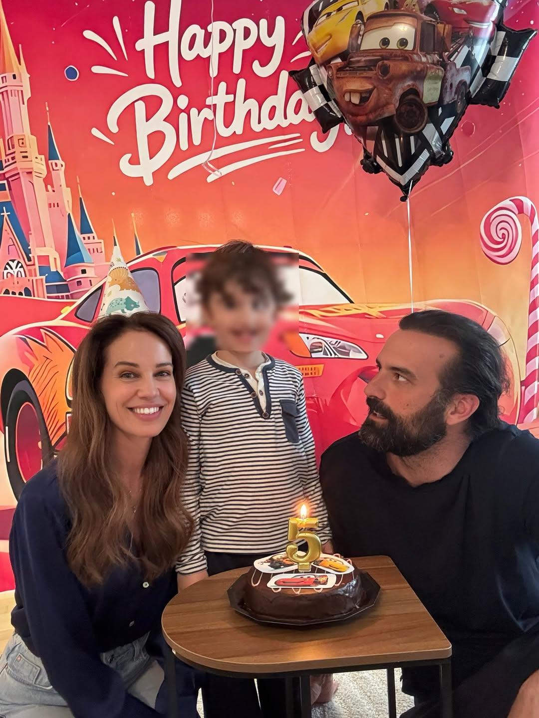 Korana Gvozdić i Ivan Šarić sinov 5 rođendan hello magazin croatia hrvatska