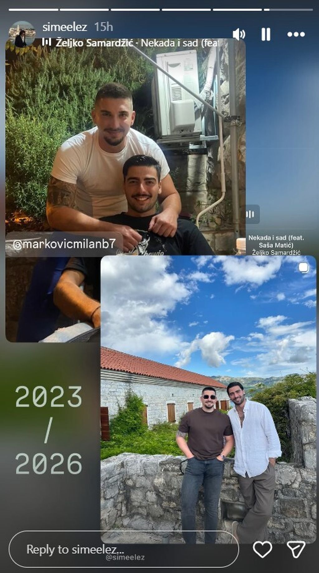 Maja Šuput i Šime Elez uživali u Crnoj Gori hello magazin croatia hrvatska