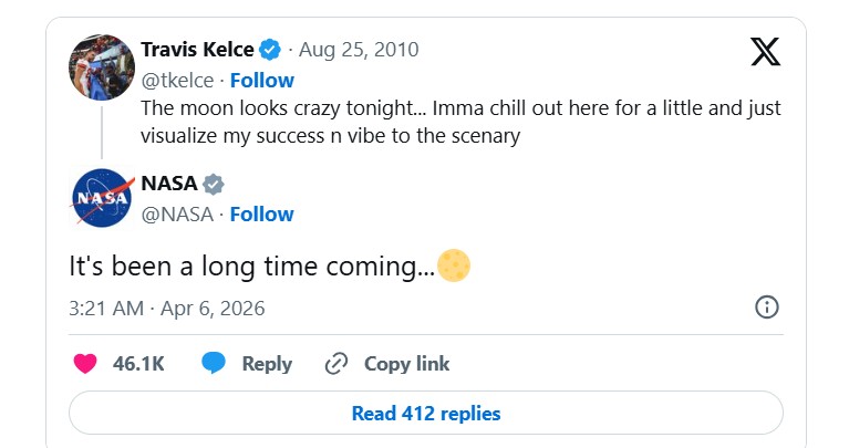 NASA je pronašla staru objavu zaručnika Taylor Swift