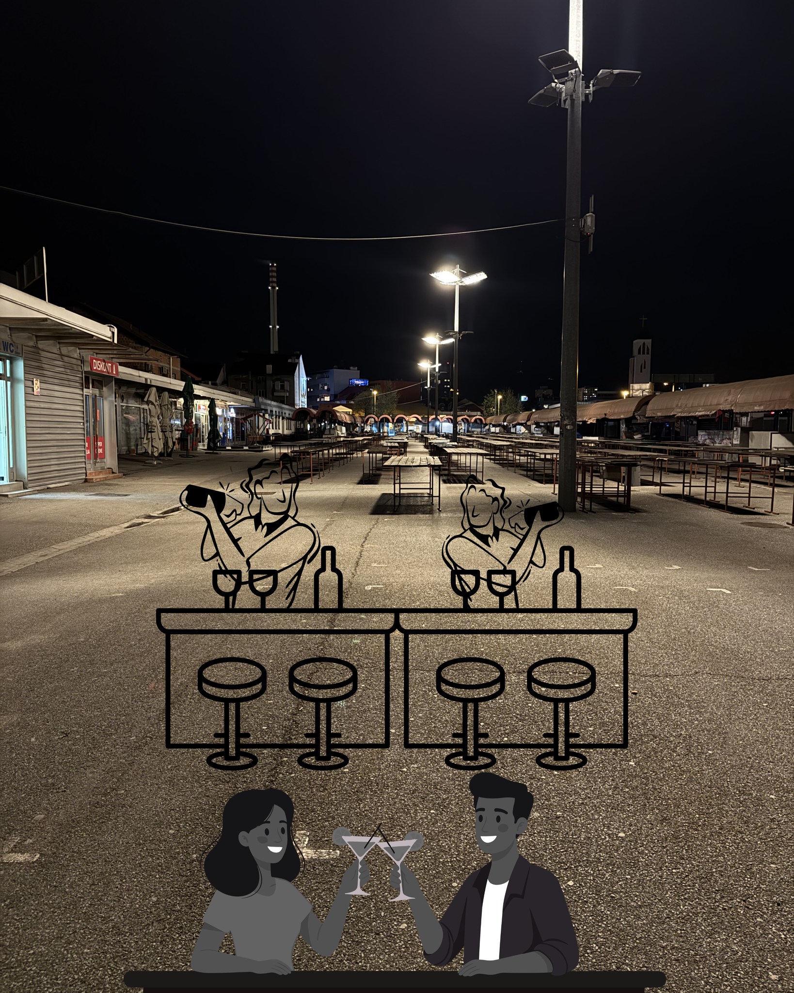 špica plac trešnjevački trg