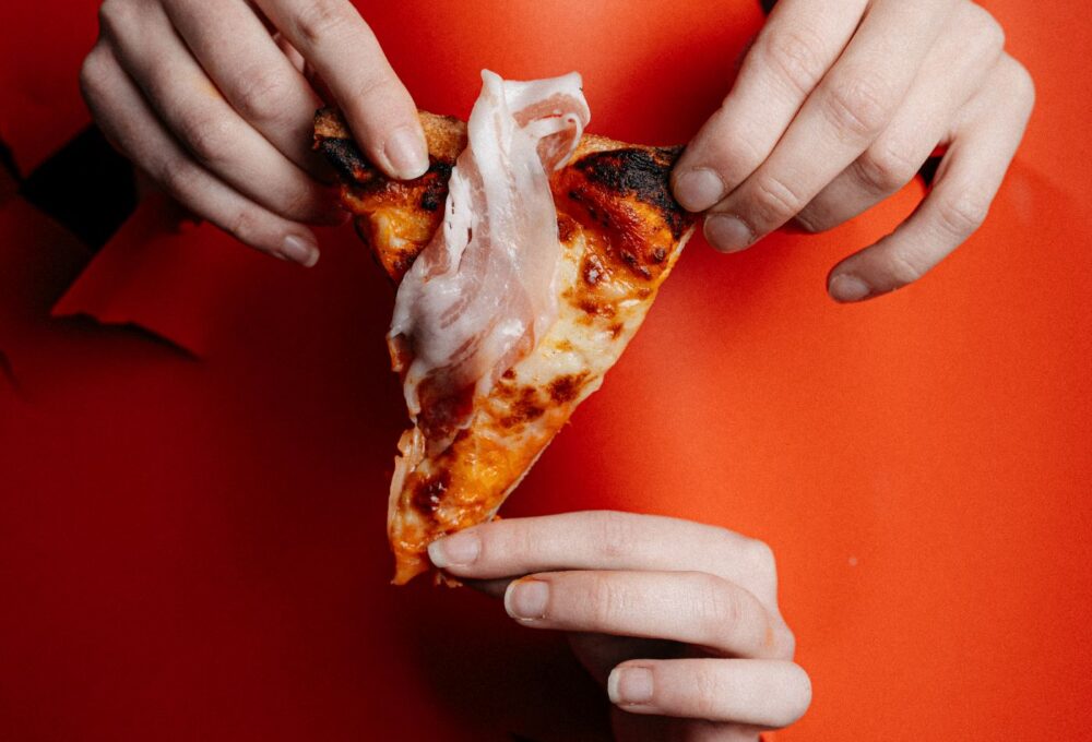 split pizza