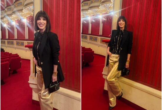 Zlatne hlače kao modni statement Bojana Gregorić Vejzović