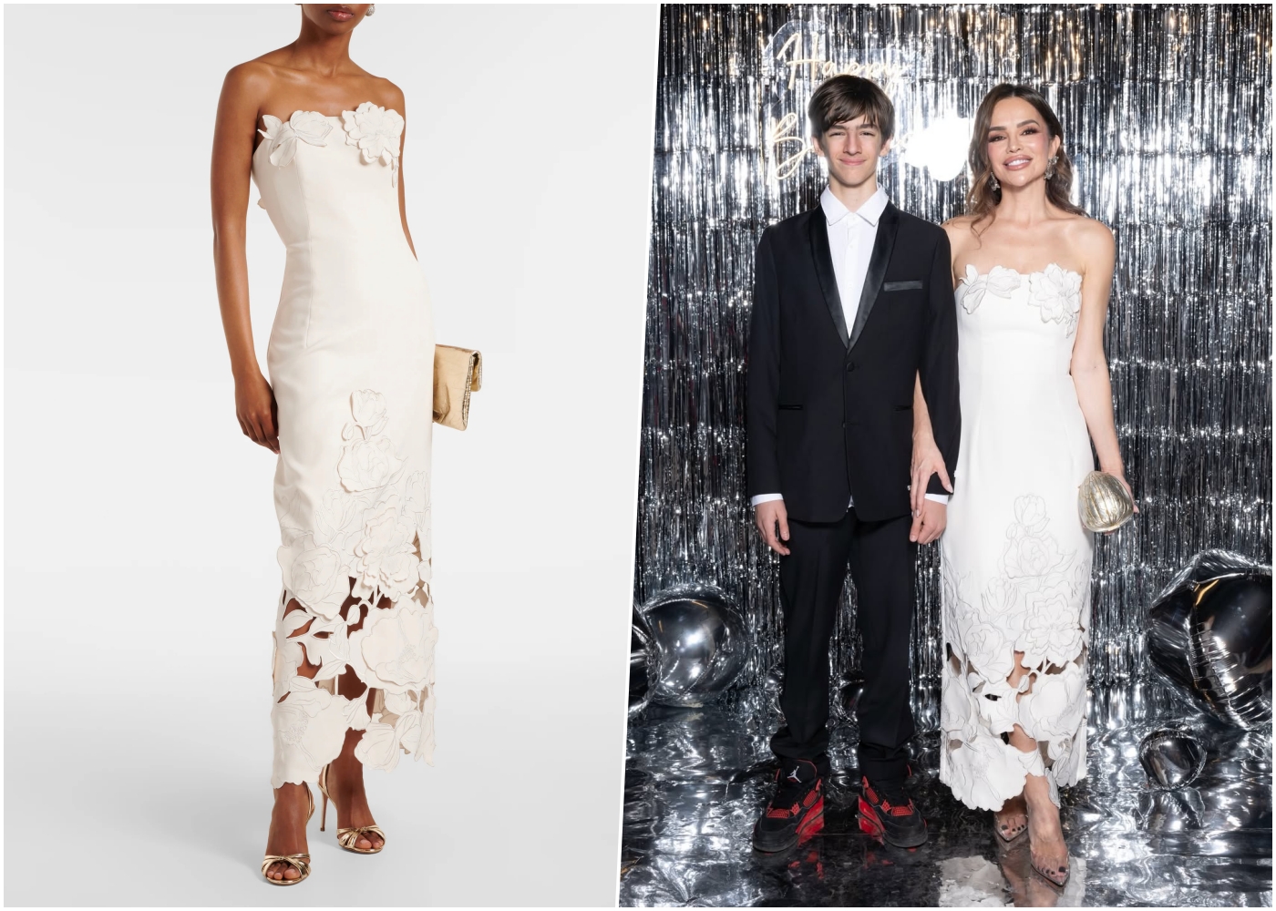 severina bijela haljina