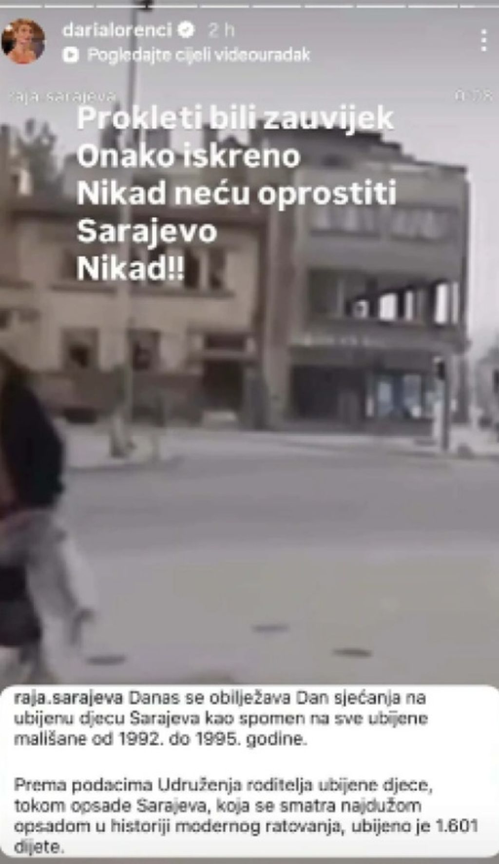Daria Lorenci Flatz prisjetila se djetinjstva