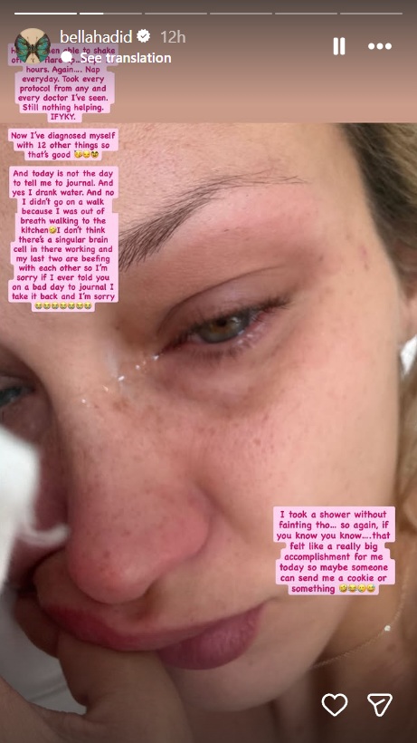 Bella Hadid iskreno o teškoj borbi