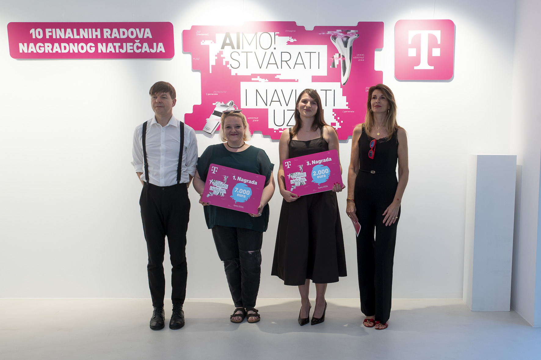Hrvatski Telekom predstavio pobjedničke radove „AIMO! stvarati i navijati uz AI“ natječaja