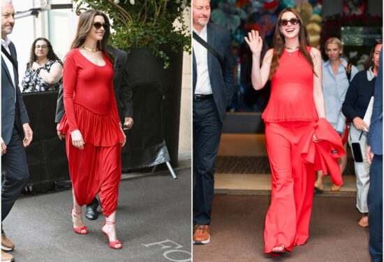 Anne Hathaway u odvažnoj crvenoj kombinaciji HELLO MAGAZIN CROATIA HRVVATSKA