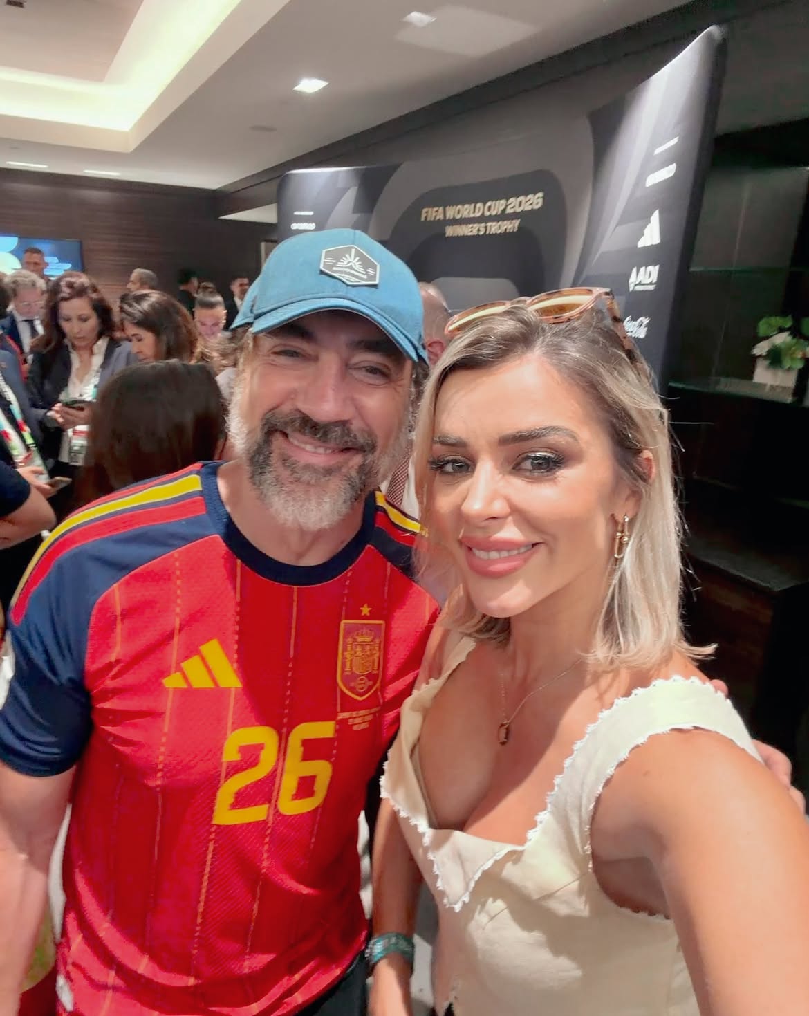 Fani Stipković iz VIP lože Svjetskog prvenstva
