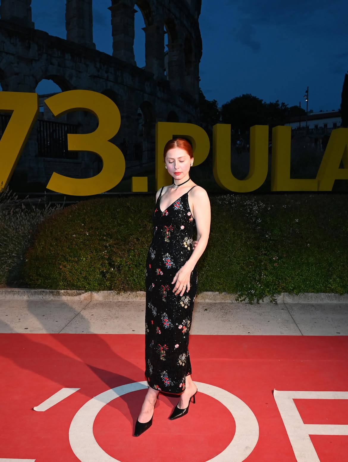 Judita Franković Brdar u elegantnoj maksi haljini