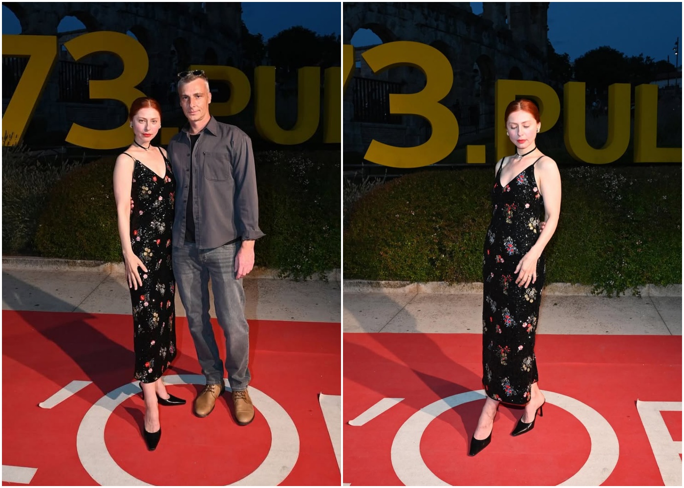 Judita Franković Brdar u elegantnoj maksi haljini