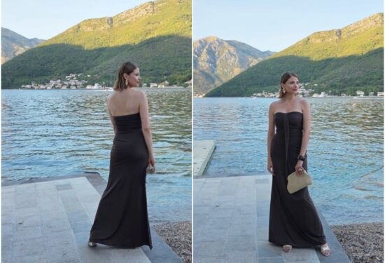 Lejla Filipović u haljini domaćeg brenda