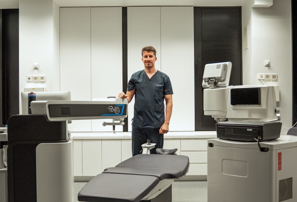 NOVA GENERACIJA LASERSKE KOREKCIJE VIDA DANAS NIJE CILJ SAMO UKLONITI DIOPTRIJU TECHNOLAS TENEO™ 317 Model 2 donosi novu razinu preciznosti i personalizacije u laserskoj korekciji vida