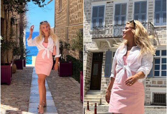 pogledajte outfit Katarine Baban