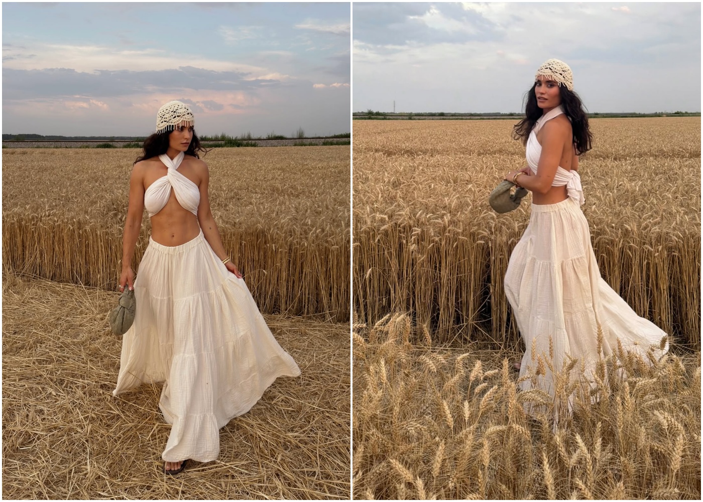 Ivana Pirizović u krem kompletu koji spaja eleganciju i tradiciju