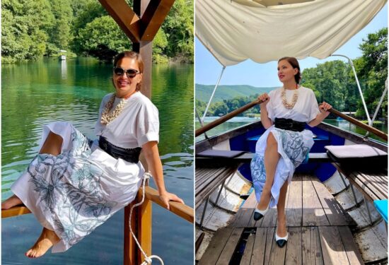Nina Badrić u Makedoniji spojila odmor i eleganciju