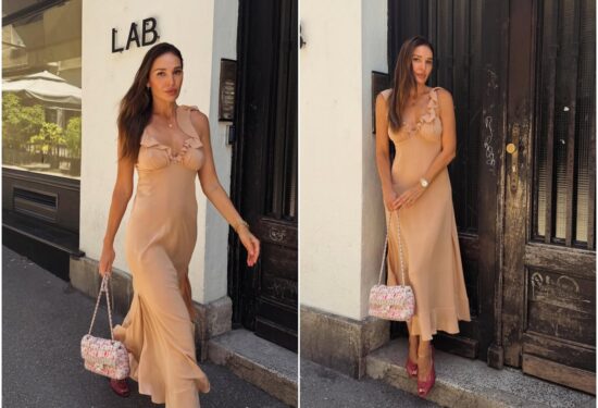Tatjana Dragović pokazala kako nositi slip haljinu s dozom luksuza