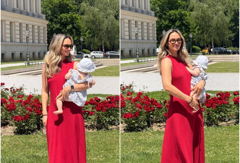 Valentina Walme u efektnoj crvenoj haljini