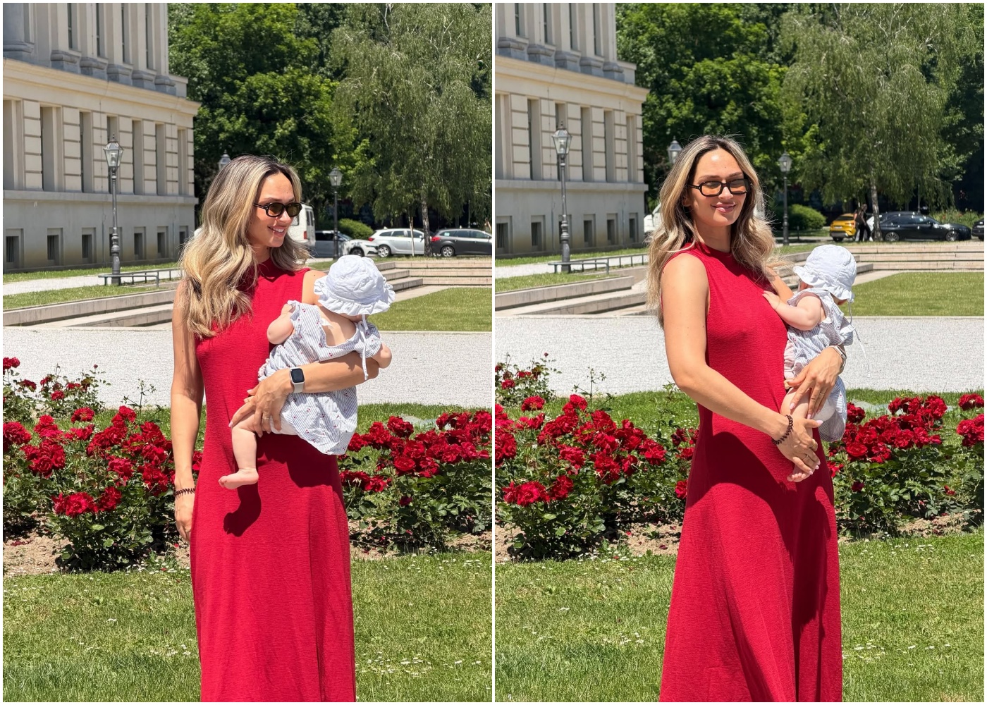 Valentina Walme u efektnoj crvenoj haljini