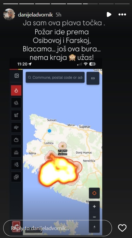 Danijela Dvornik otkrila koliko se požar