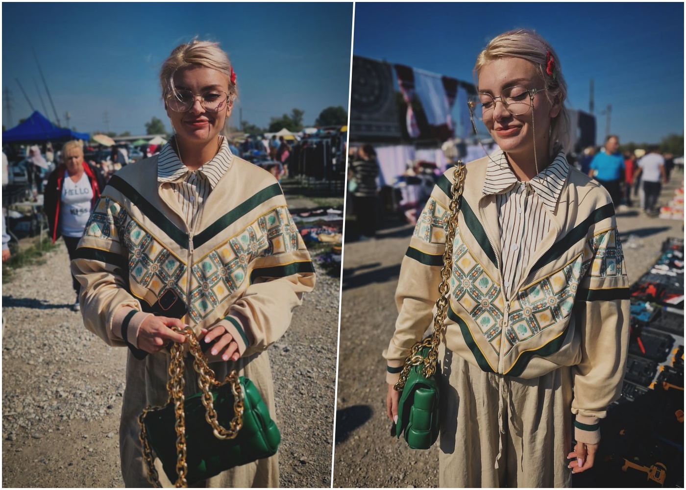Ella Dvornik na Hreliću spojila retro jaknu