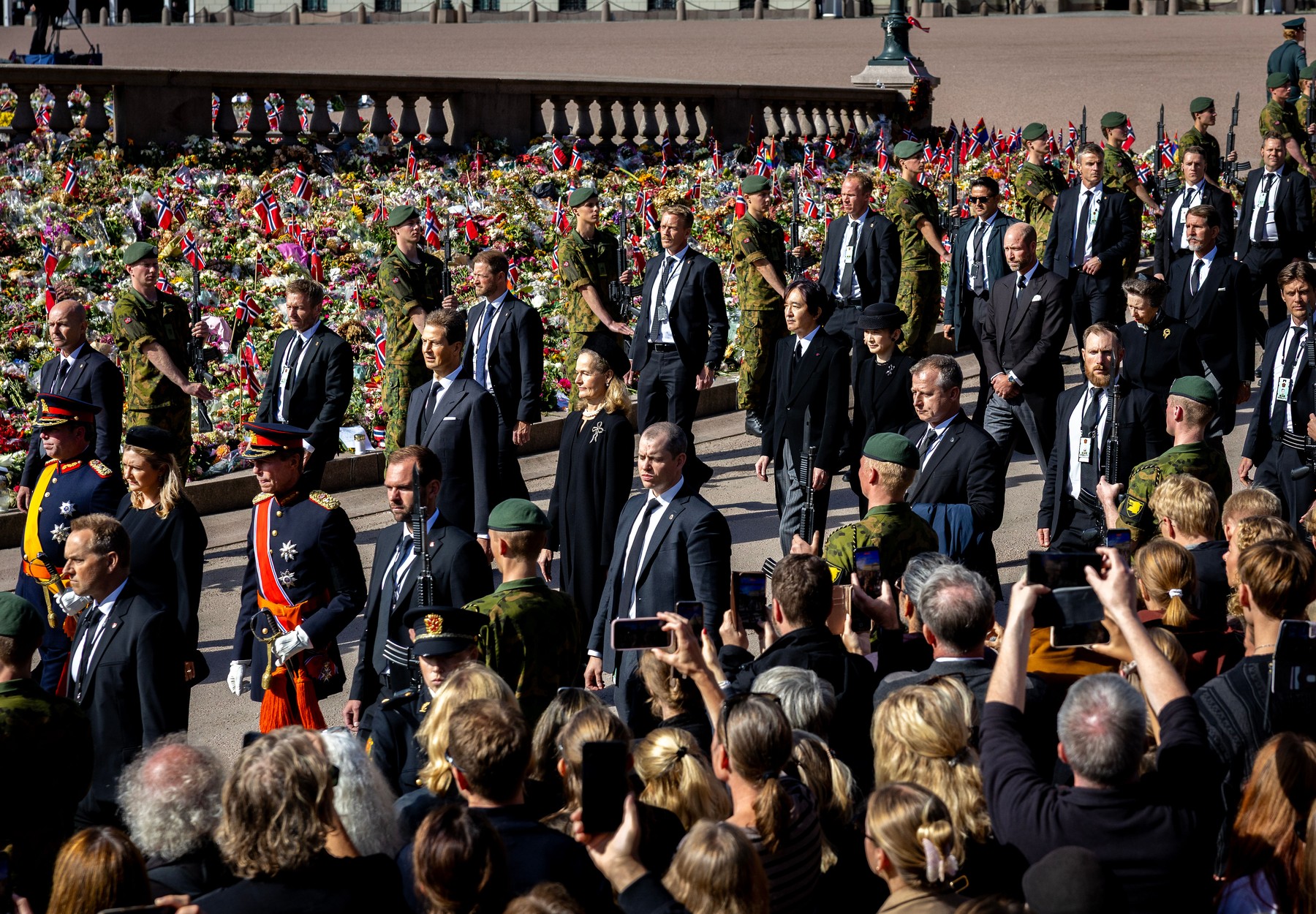 Princ William na pogrebu norveškog kralja