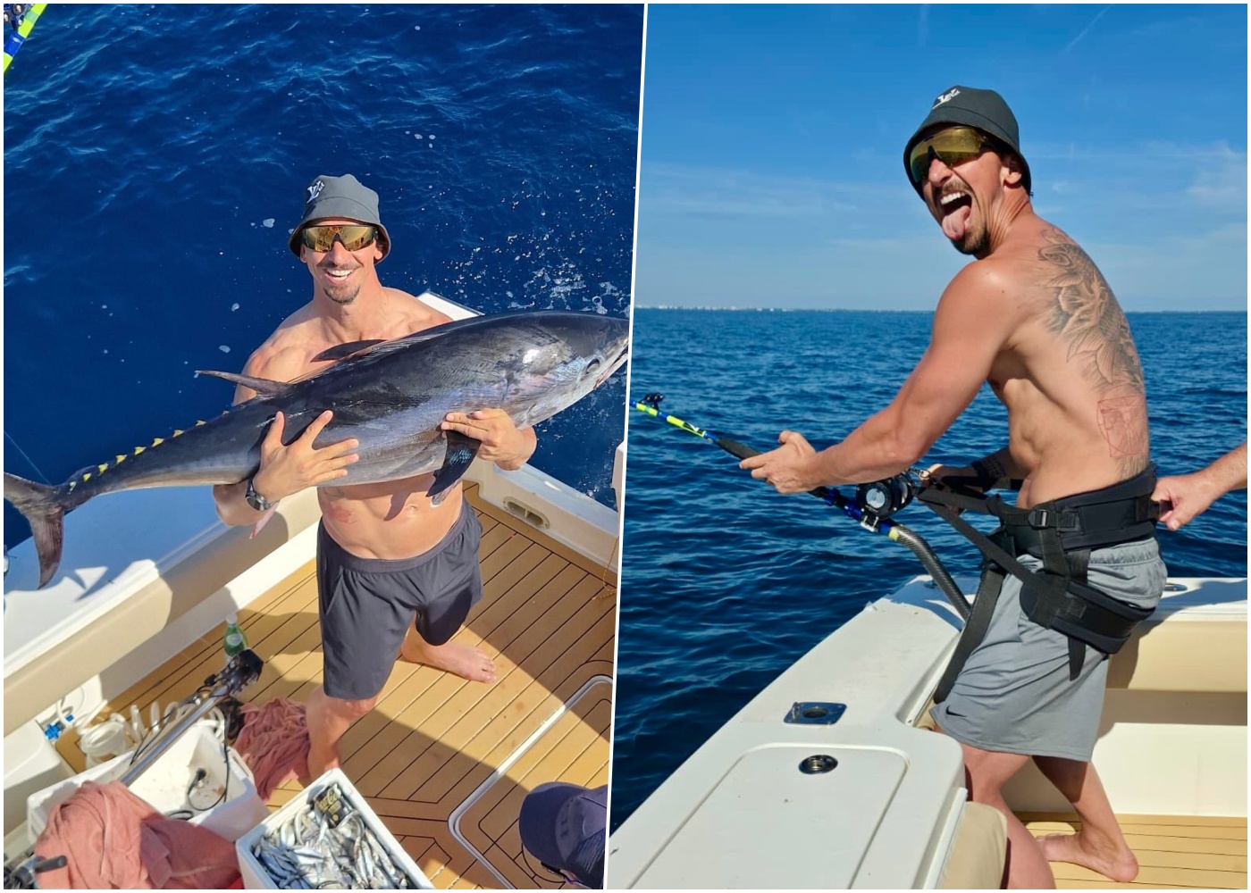 Zlatan Ibrahimović, Zlatan Ibrahimović tuna, Zlatan Ibrahimović ribolov, Zlatan Ibrahimović Instagram, Zlatan Ibrahimović tijelo