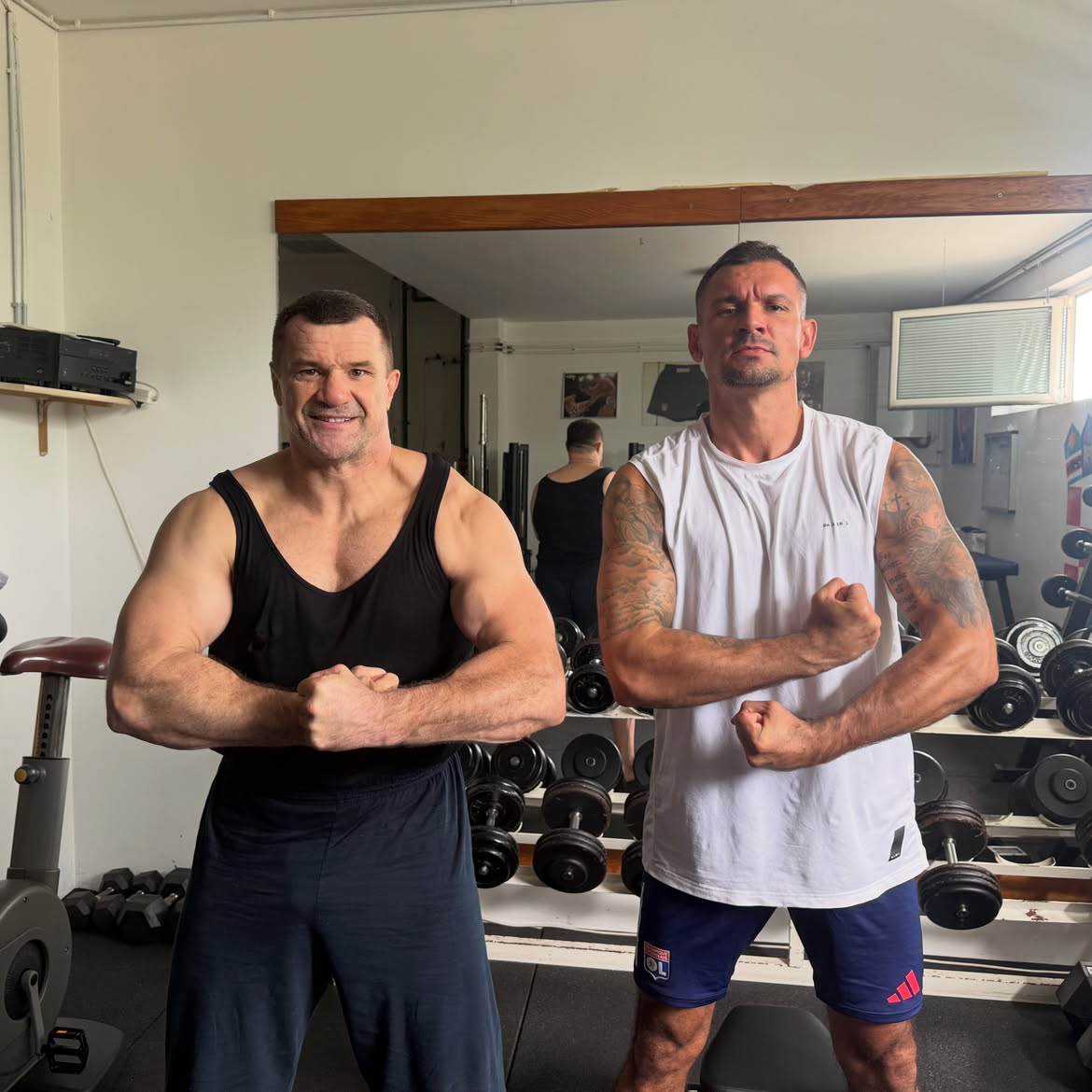 TESTOSTERONI LOADING! Ovakav tandem u teretani nitko nije očekivao: Lovren trenirao s Cro Copom