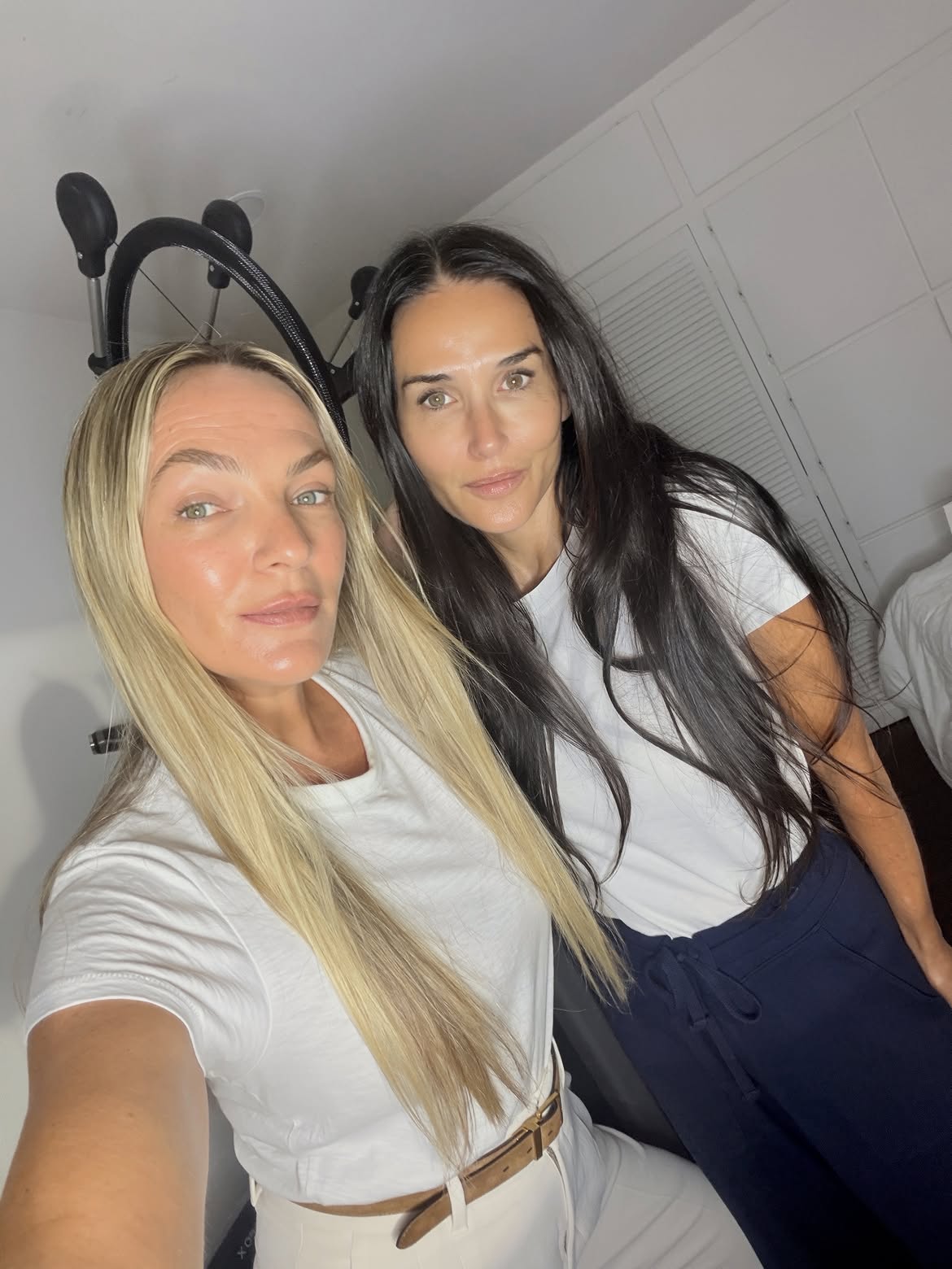 Demi Moore bez trunke šminke
