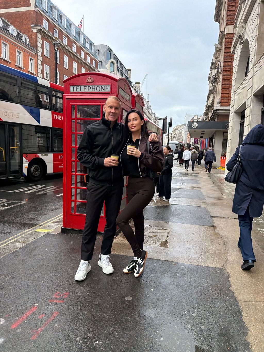 Domagoj i Ivana Vida uživaju u Londonu