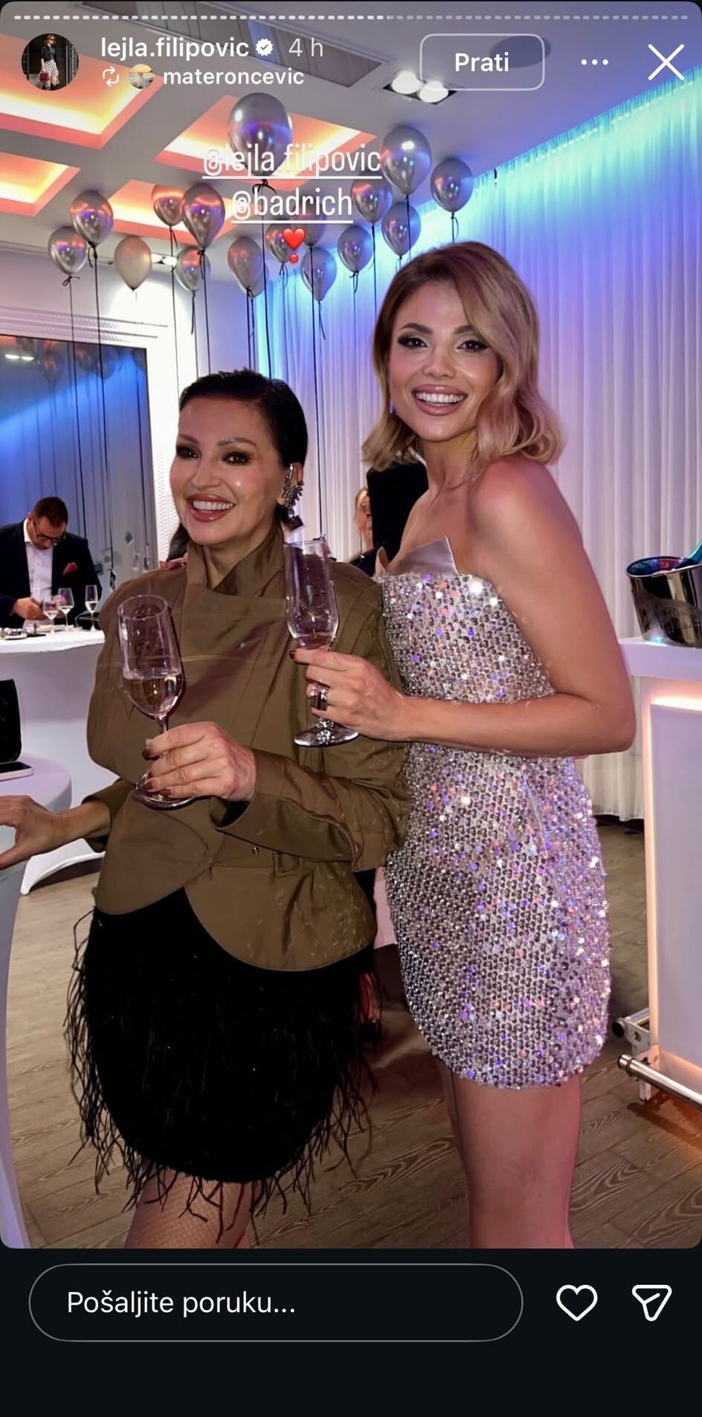 Lejla Filipović proslavila 50. rođendan hello magazin croatia hrvatska